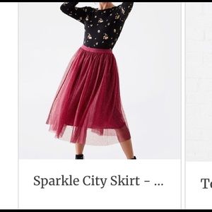 Sparkle skirt